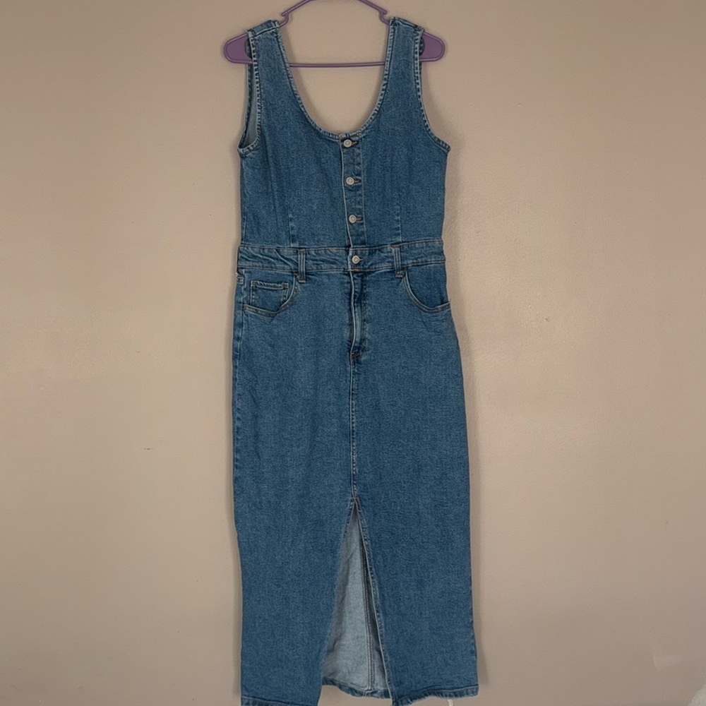 Maxi Denim Dress